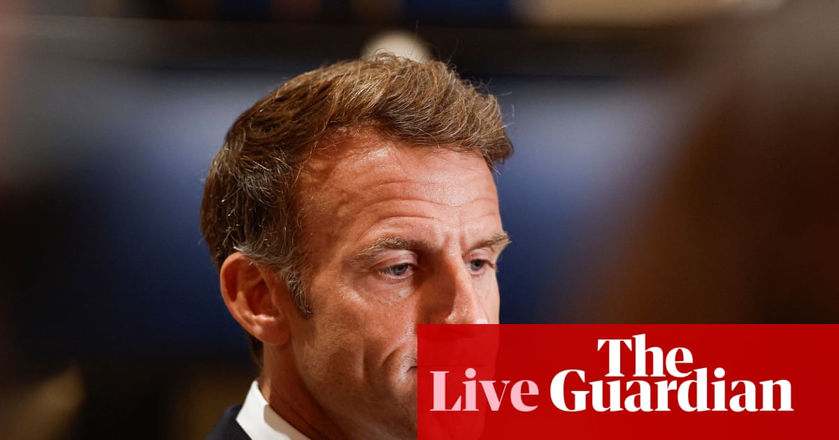 Macron hosts security council meeting ahead of planned weekend of protests – Europe live