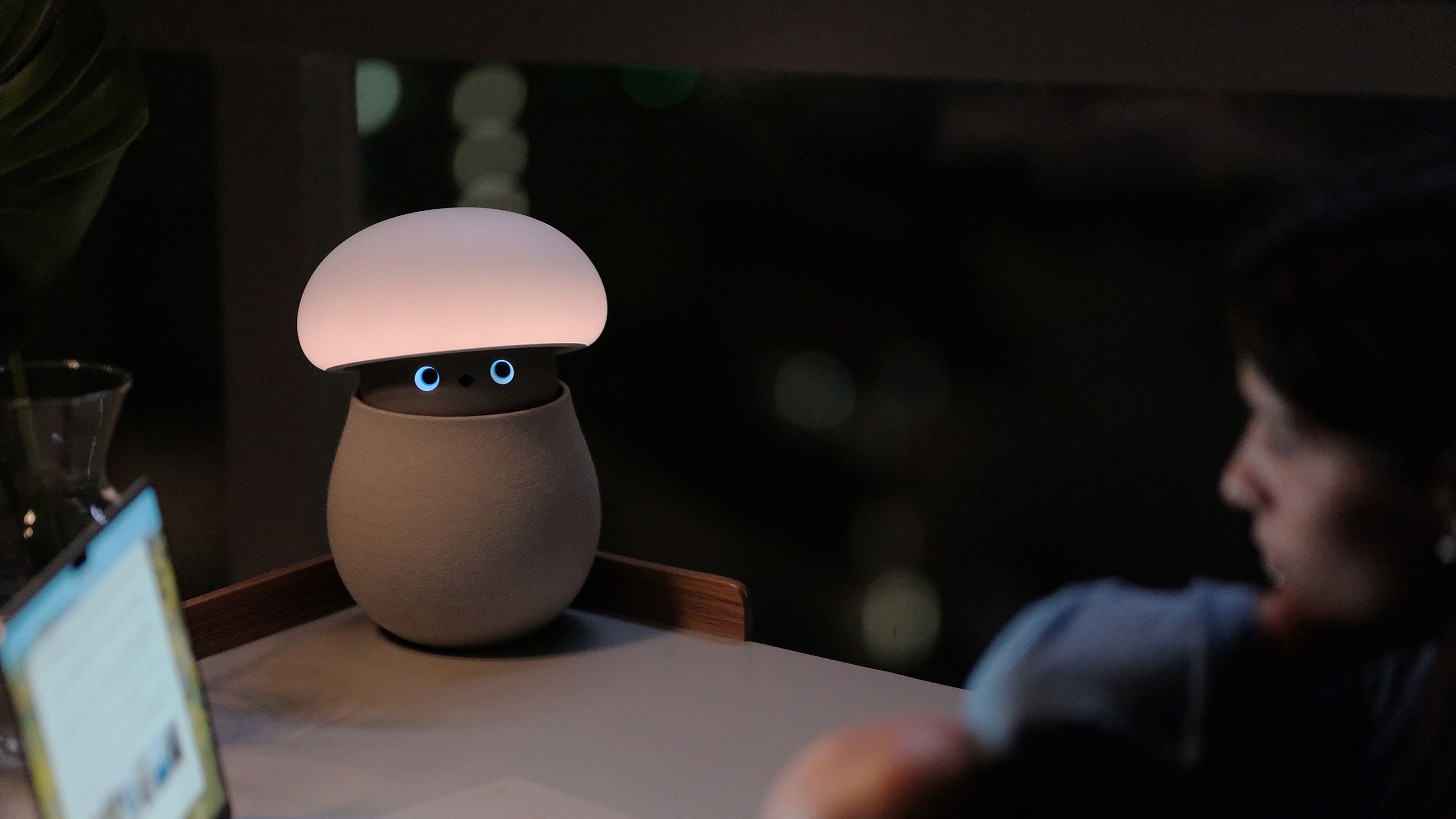 Meet Mori, a Cute Robot Mushroom That Doesn’t Really Say (or Do) Anything