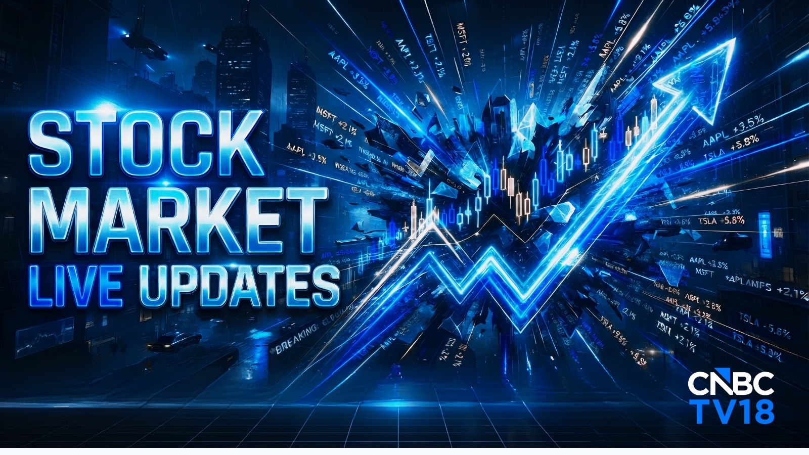 Sensex Today | Stock Market LIVE Updates: GIFT Nifty points at a negative start as index aims to protect 22,80