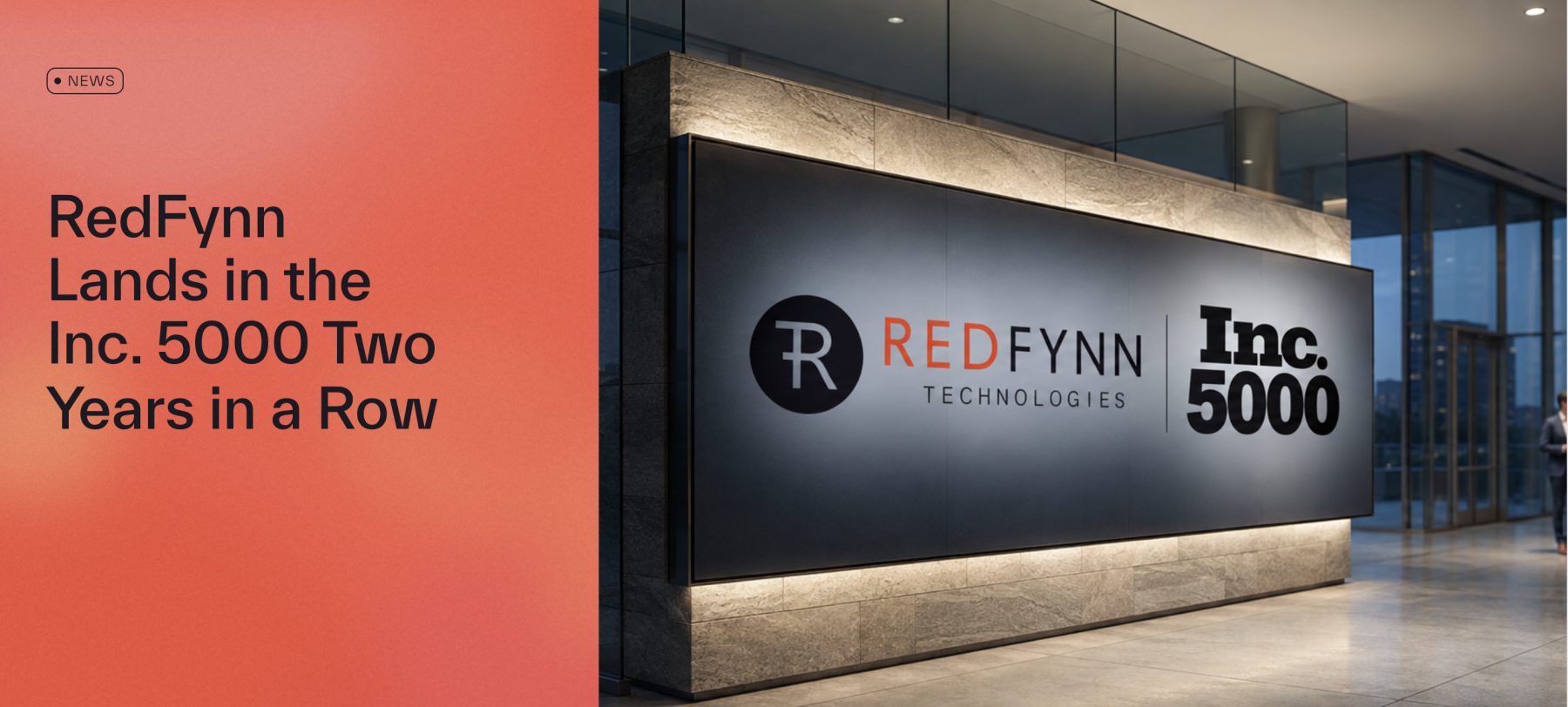 RedFynn Named to Inc. 5000 List for Second Consecutive Year