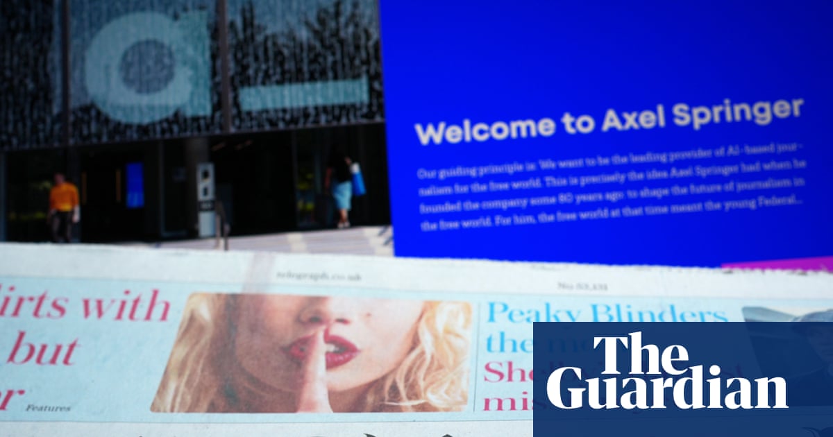 Telegraph cuts 100 jobs as new owner promises to turn paper into ‘AI-powered’ global business
