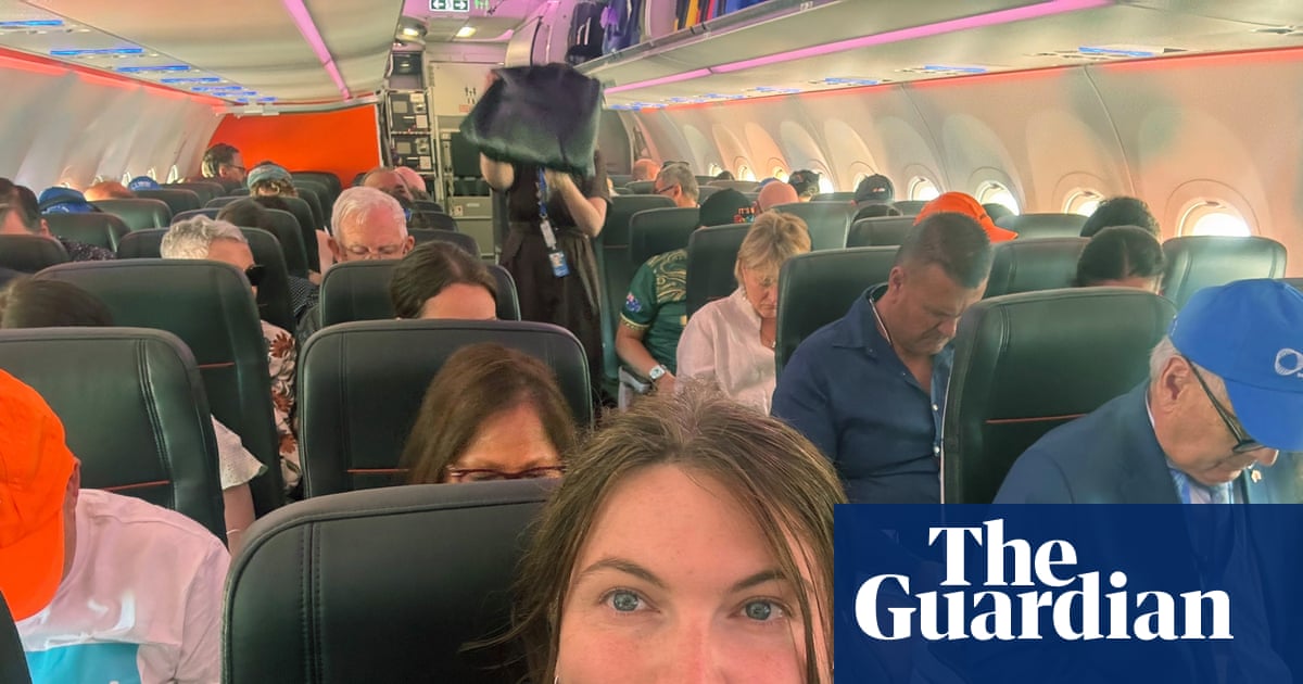 A place in the history books but no toastie: my time on board Western Sydney airport’s inaugural flight
