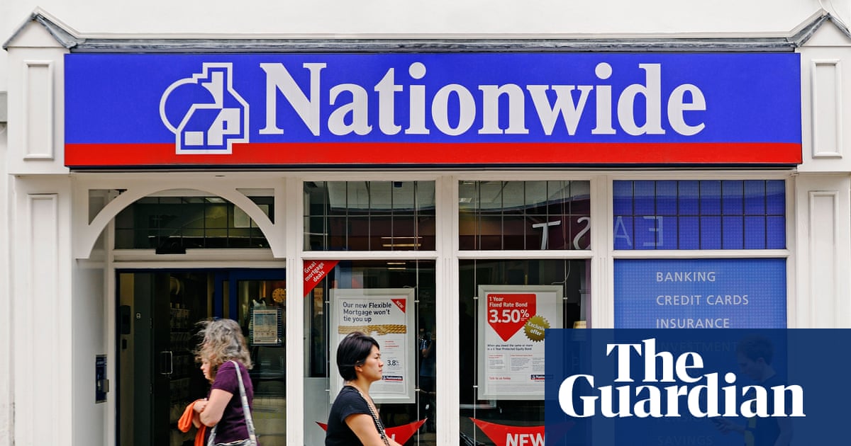 Nationwide to cut 275 jobs in latest round since takeover of Virgin Money