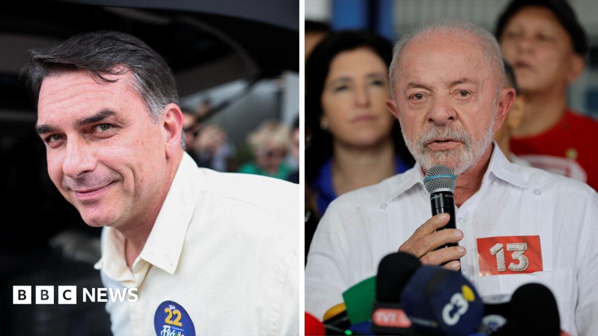 Brazil elections: Voters choosing between Flávio Bolsonaro and Luiz Inácio Lula da Silva