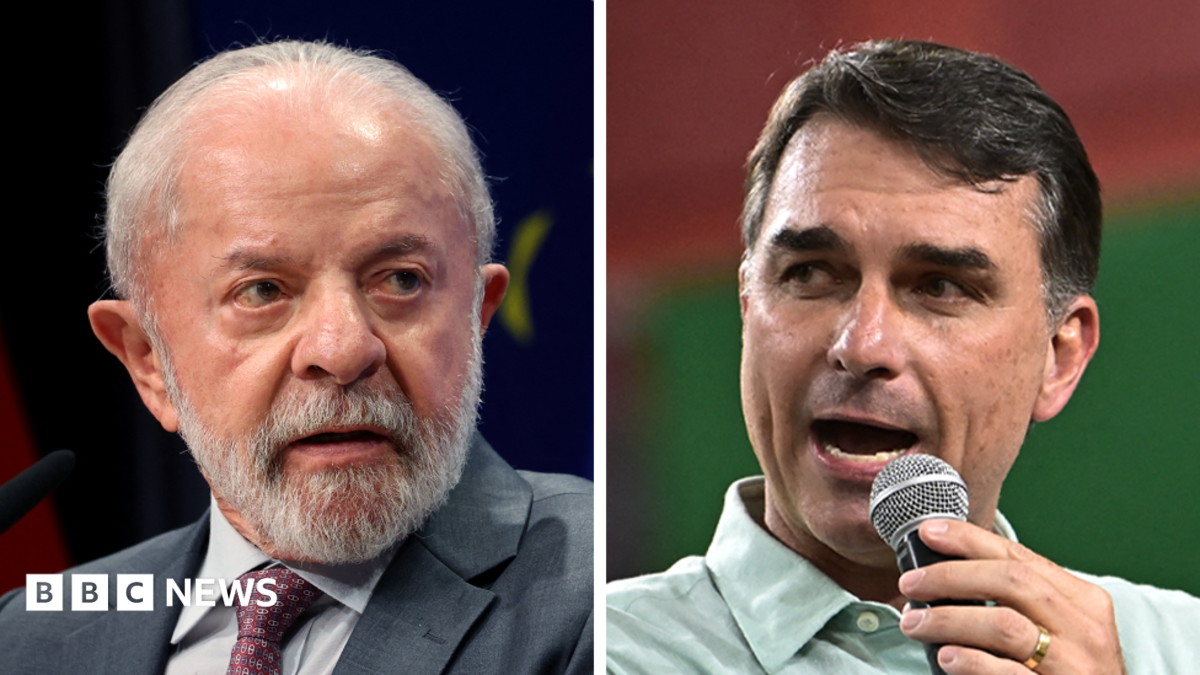 Brazil elections: Voters choosing between Flávio Bolsonaro and Luiz Inácio Lula da Silva