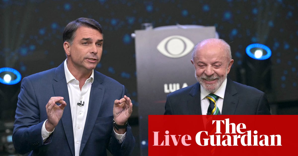 Brazil runoff live updates: polls set to close as Flávio Bolsonaro narrowly leads Luiz Inácio Lula da Silva in race for presidency
