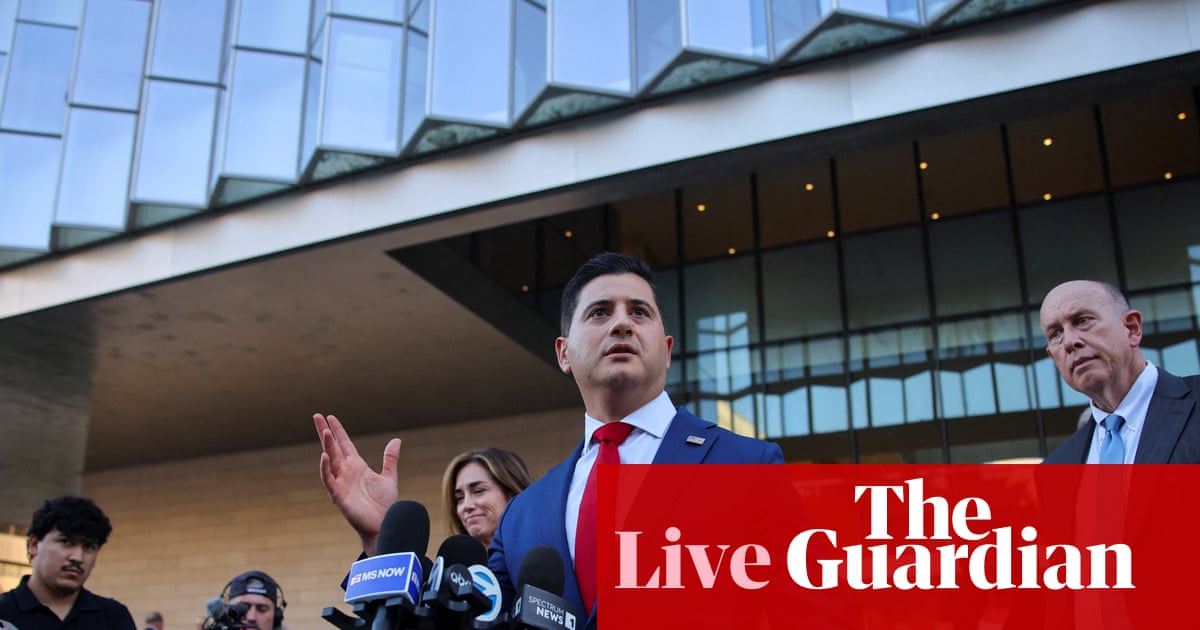 Judge rules Trump-appointed US prosecutor in Los Angeles is not serving legally – US politics live