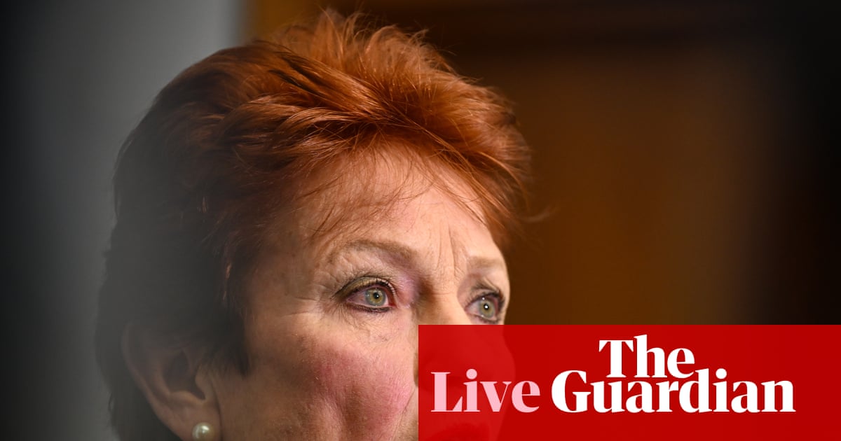 Politics live: ABC calls for One Nation to ‘immediately remove’ Bluey cartoon; RBA says no recession on way