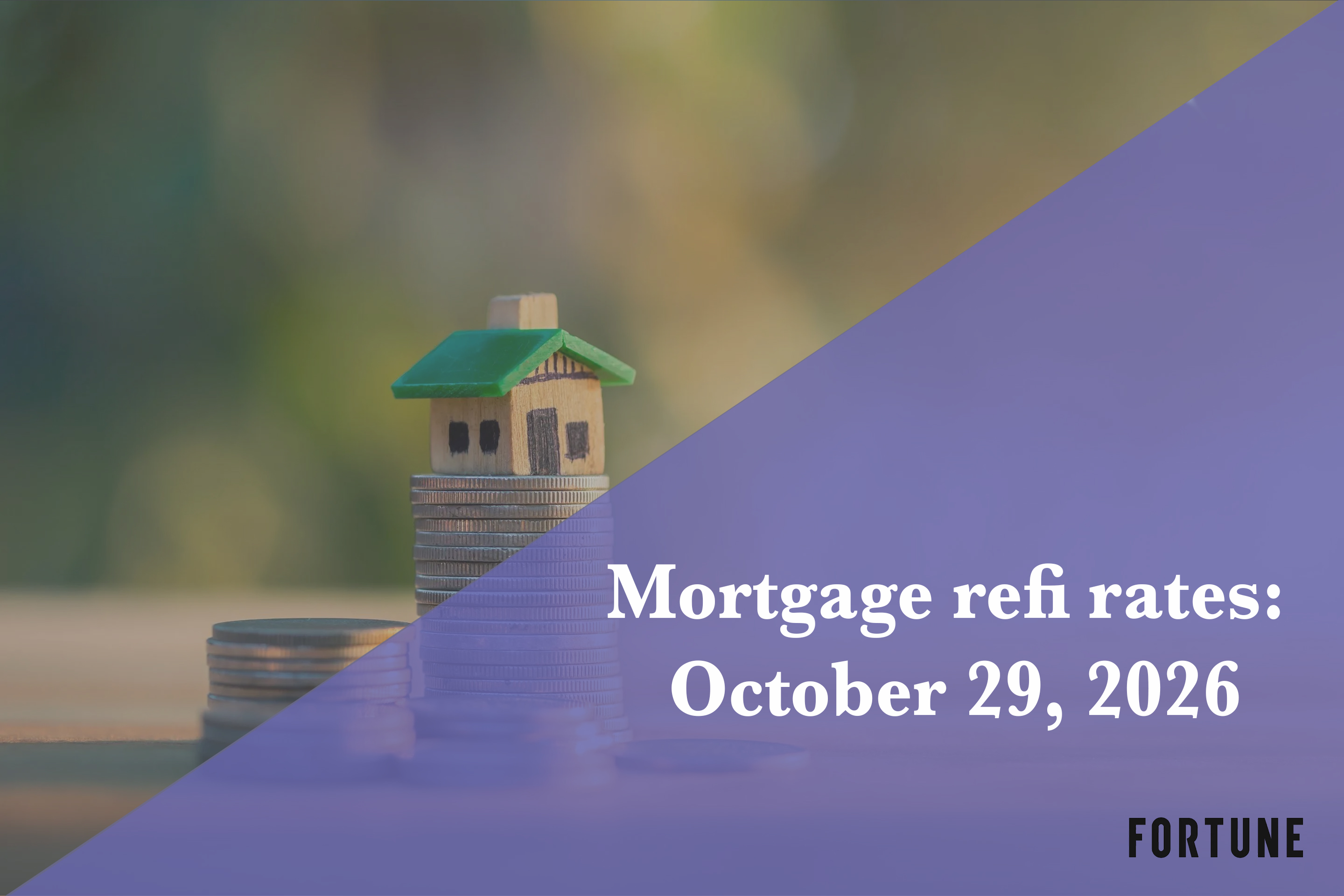 Current refi mortgage rates report for Oct. 29, 2026