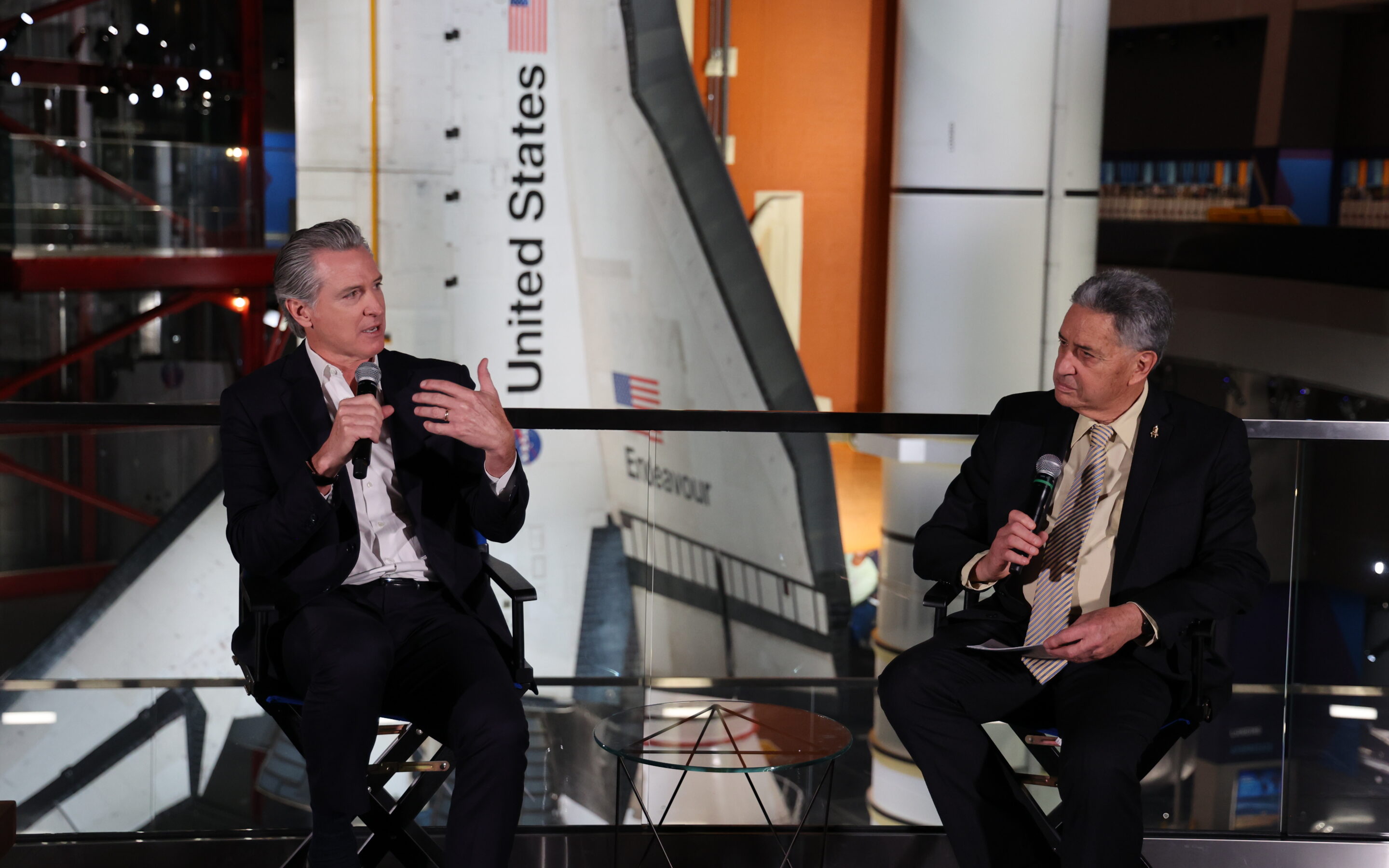 Governor Newsom highlights California's out-of-this-world economy at the new Space Shuttle Endeavour installation | Governor of California