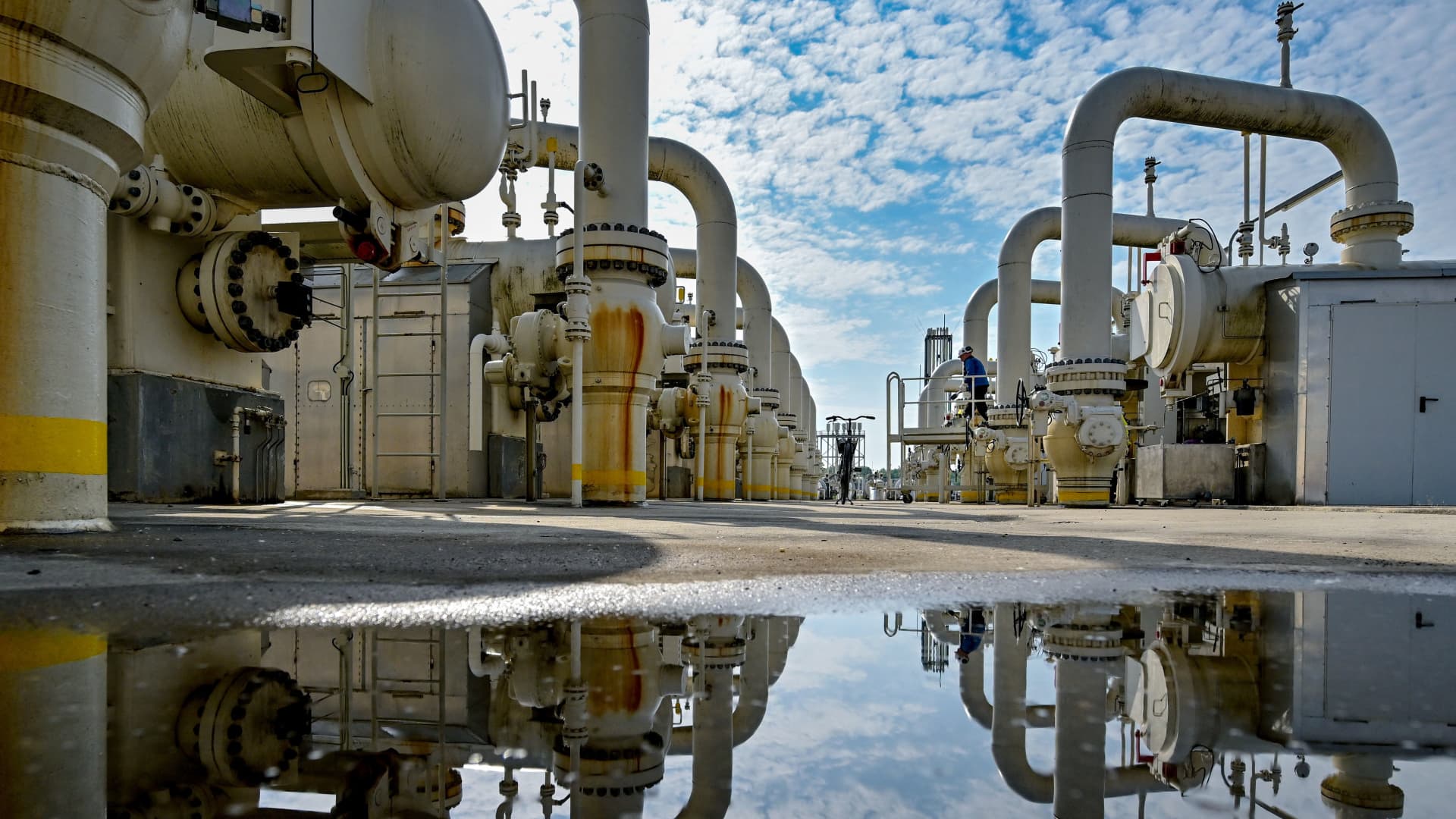 A cold winter risks another gas price shock in Europe as stocks dwindle to record lows